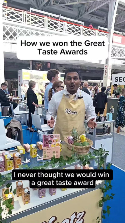 Nootz Great Taste Award TikTok video
